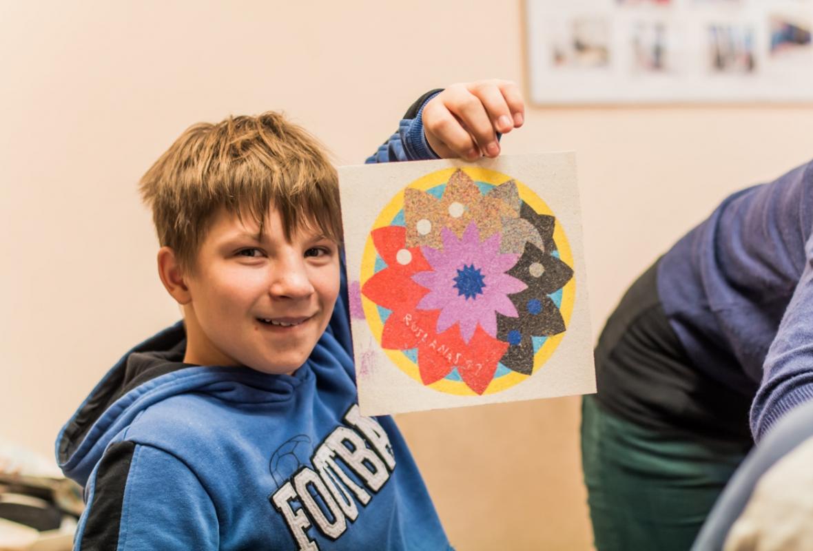 2017 02 19 Smėlio mandala
