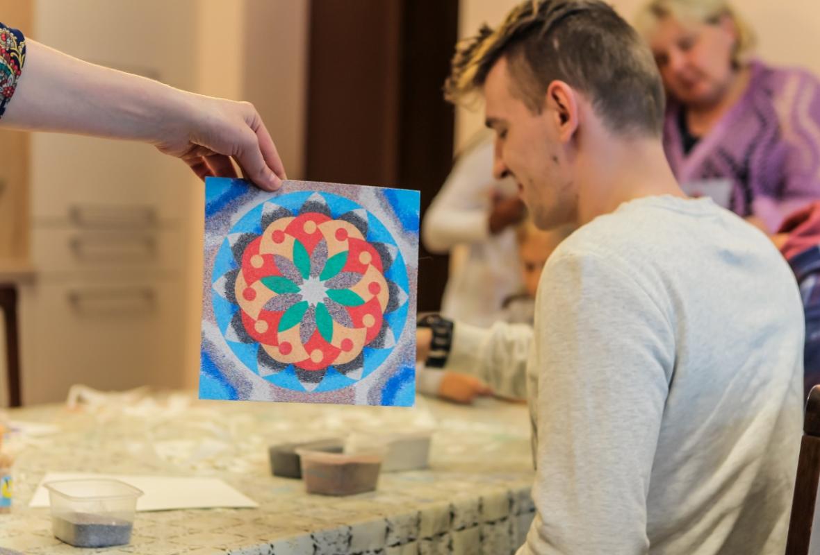 2017 06 24 Smėlio mandala