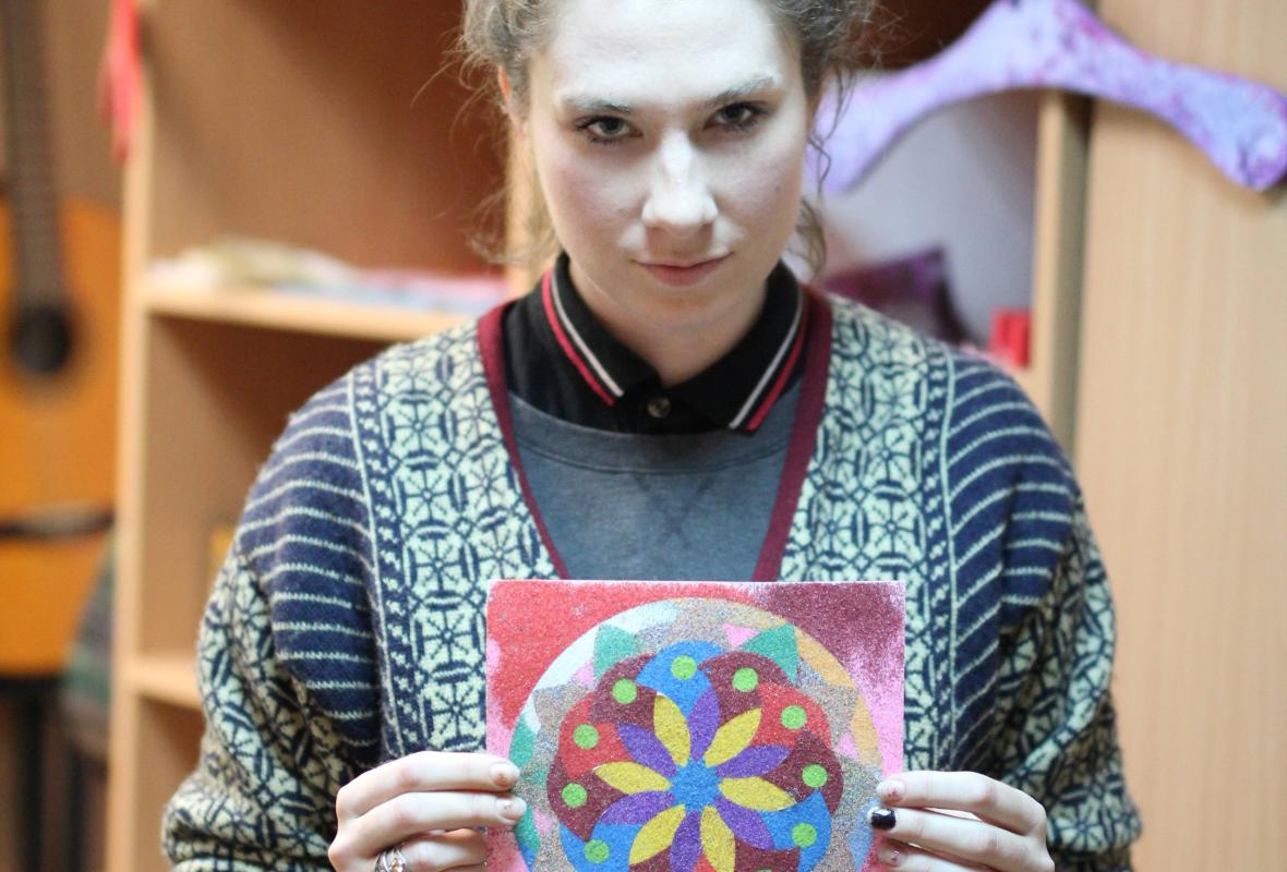 2017 09 27 Smėlio mandala 