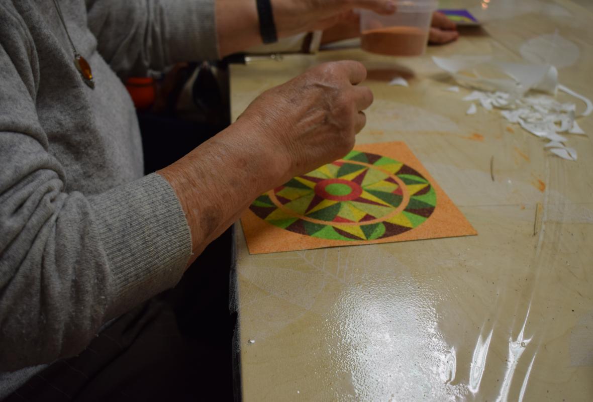 2018 10 22 Smėlio mandala