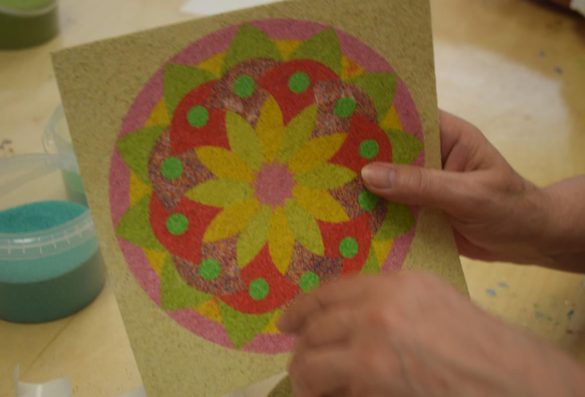 2021 07 07 Spalvoto smelio mandala 8