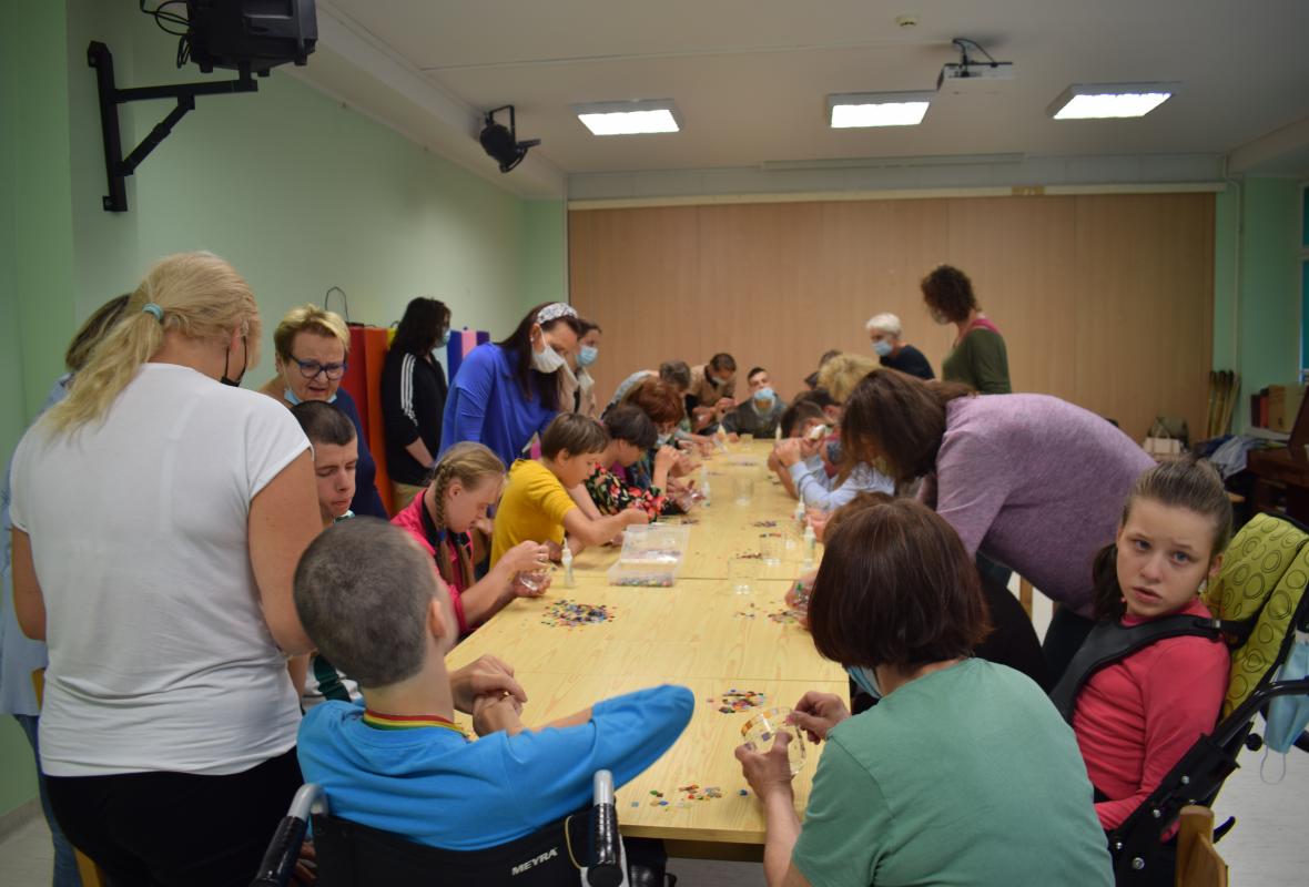 2021 08 19 Mozaikos žibintų dirbtuvės