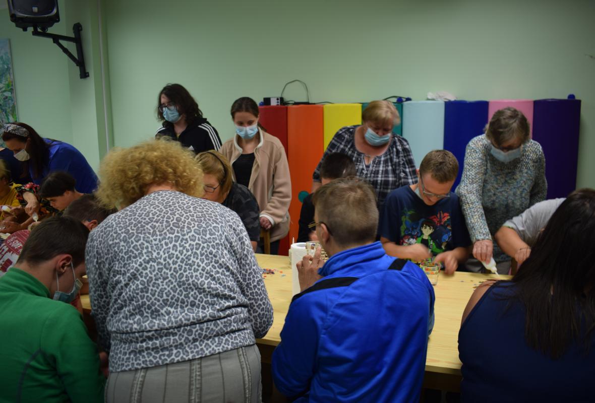 2021 08 19 Mozaikos žibintų dirbtuvės
