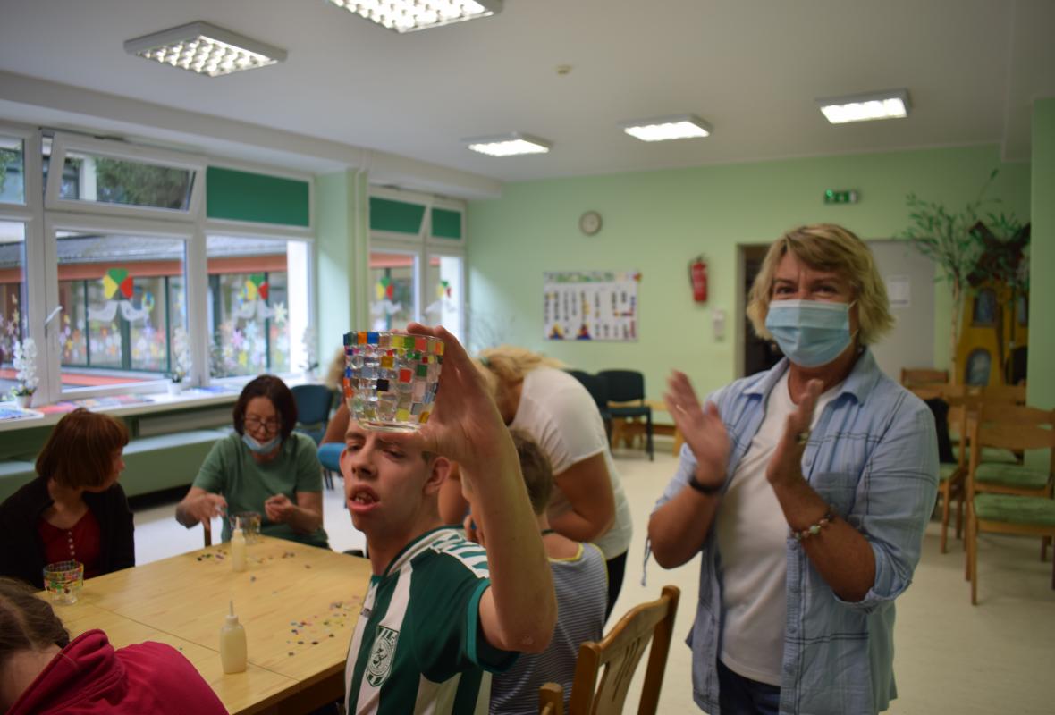 2021 08 19 Mozaikos žibintų dirbtuvės