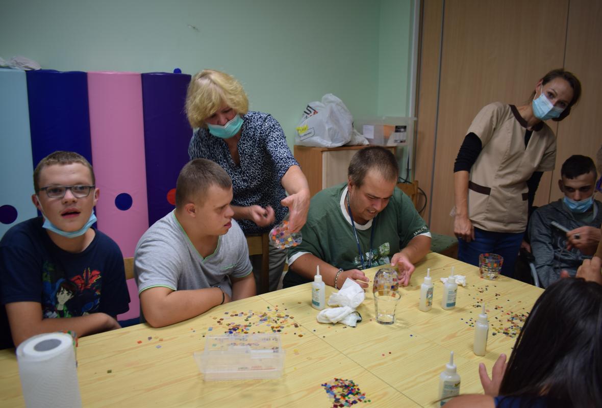 2021 08 19 Mozaikos žibintų dirbtuvės