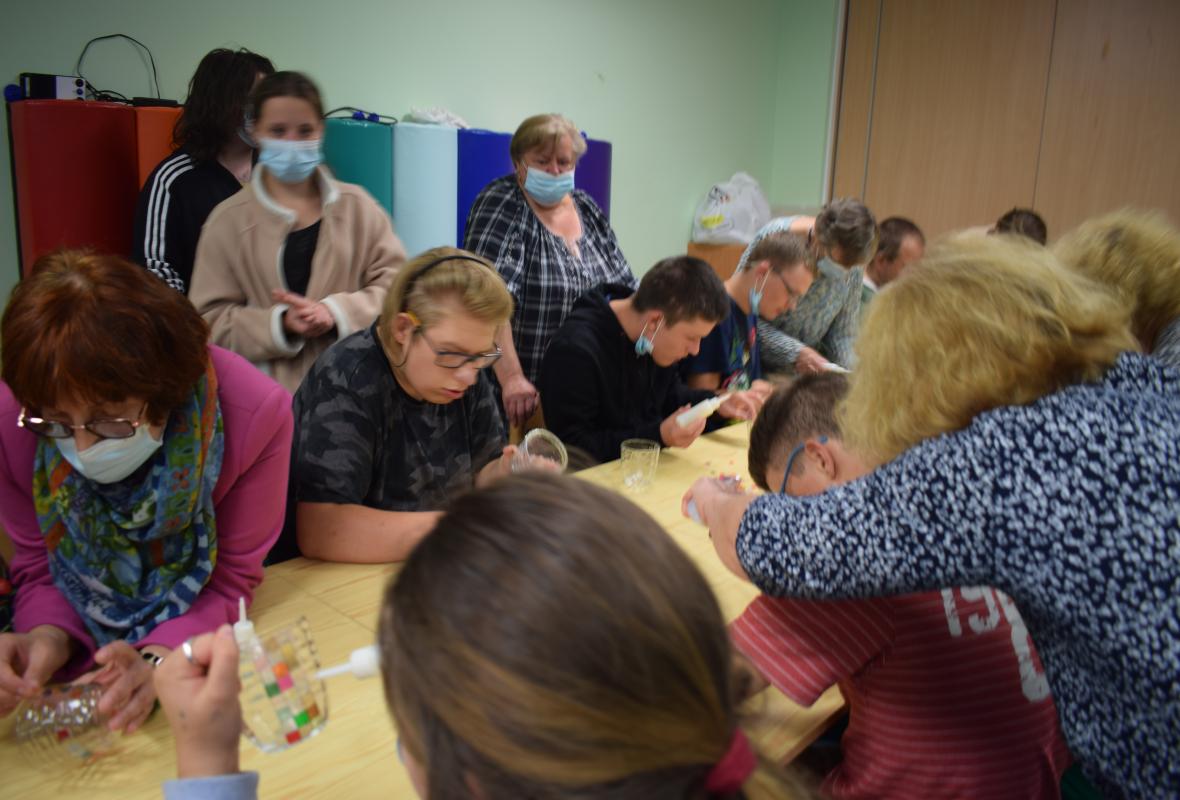 2021 08 19 Mozaikos žibintų dirbtuvės