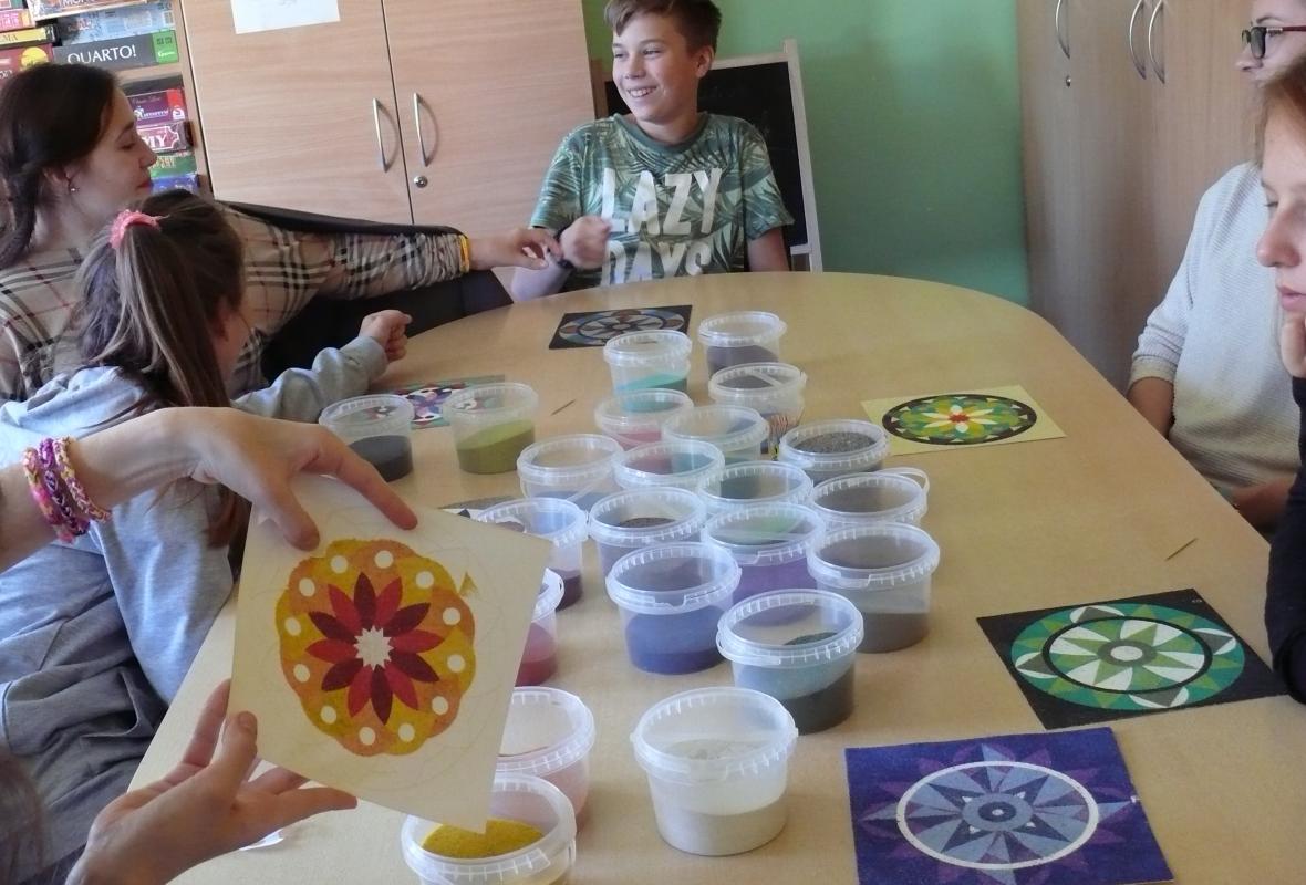 2018 10 17 Smėlio mandala
