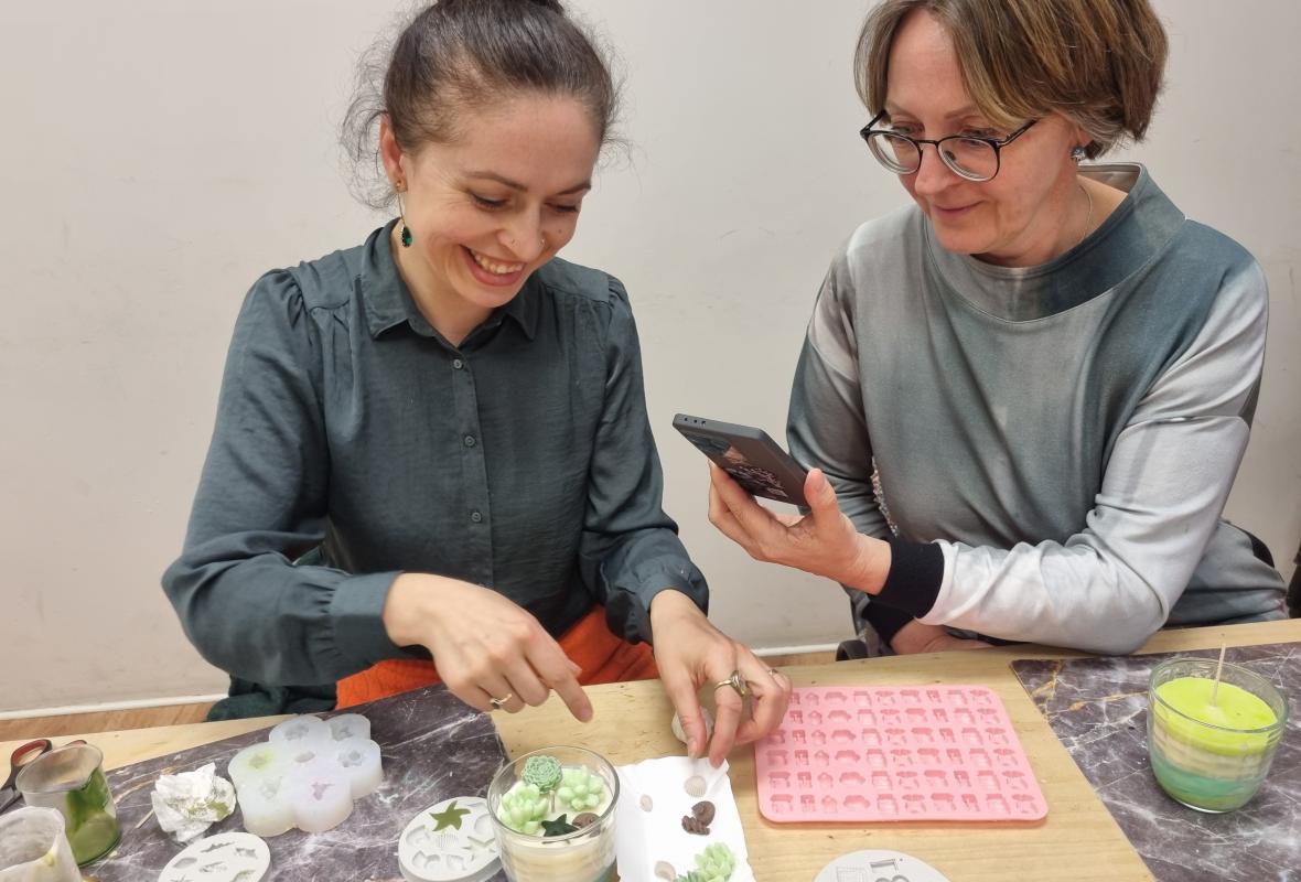 Soju vasko zvakiu dirbtuves 28