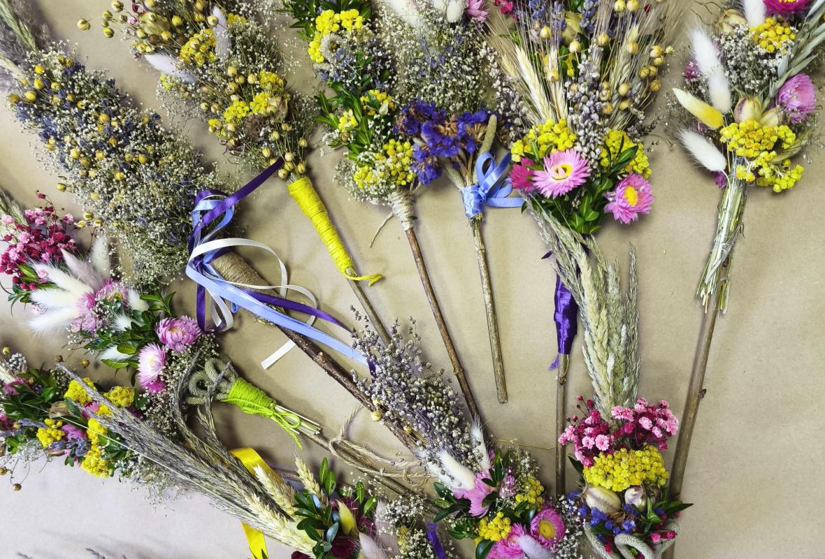 Velykiniu verbu risimas