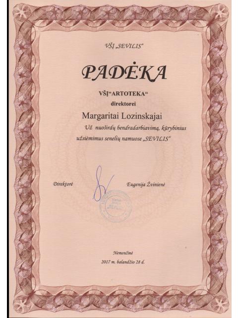 Padeka sevilis