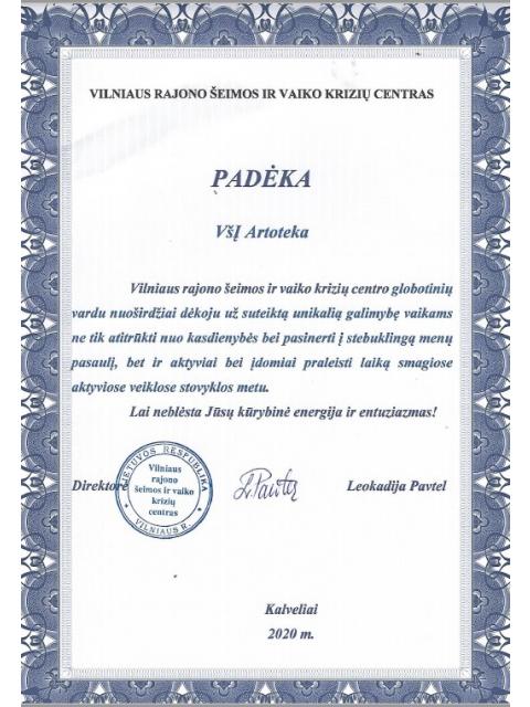 seimos padeka 2020